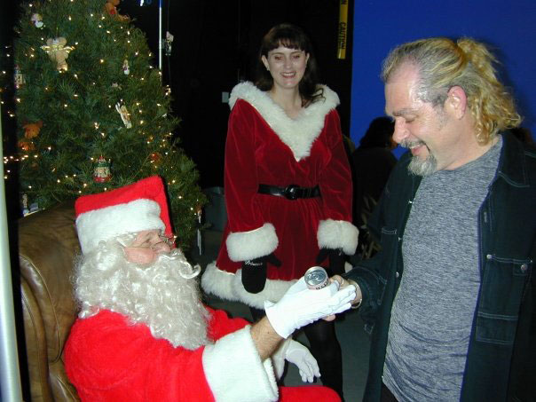 Jim as Santa / Westwood Studios 2001